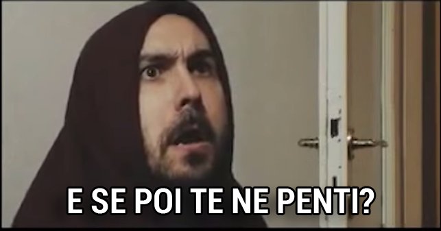#ESePoi te ne penti? #PadreMaronno