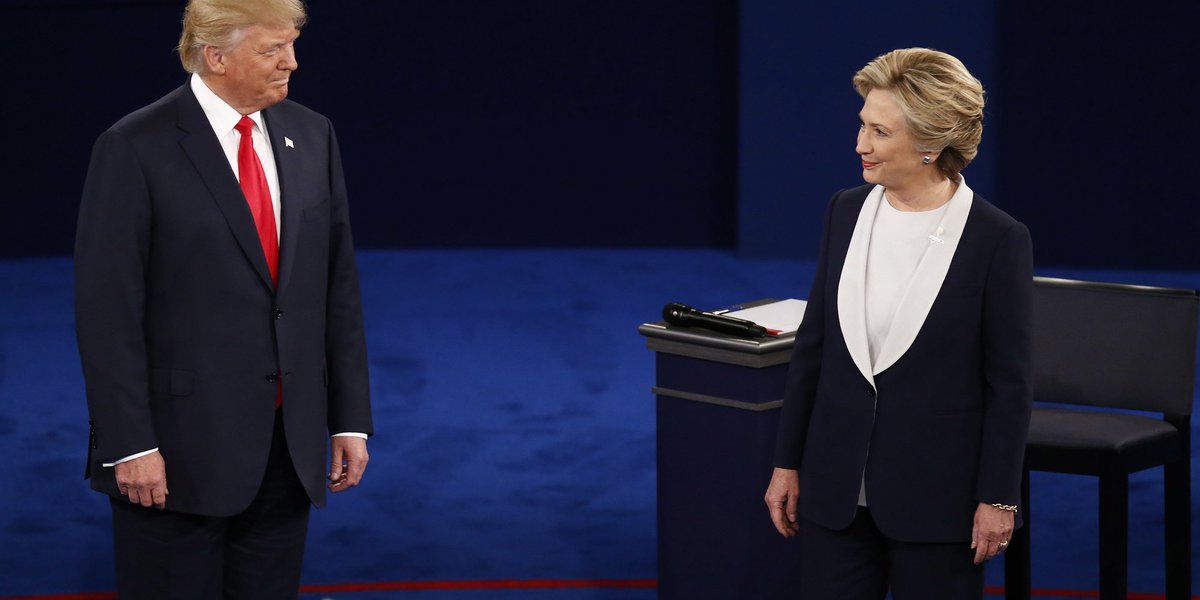 HuffPost's tweet image. This election isn’t about politics. It’s about how America sees women huff.to/2dCI8ts