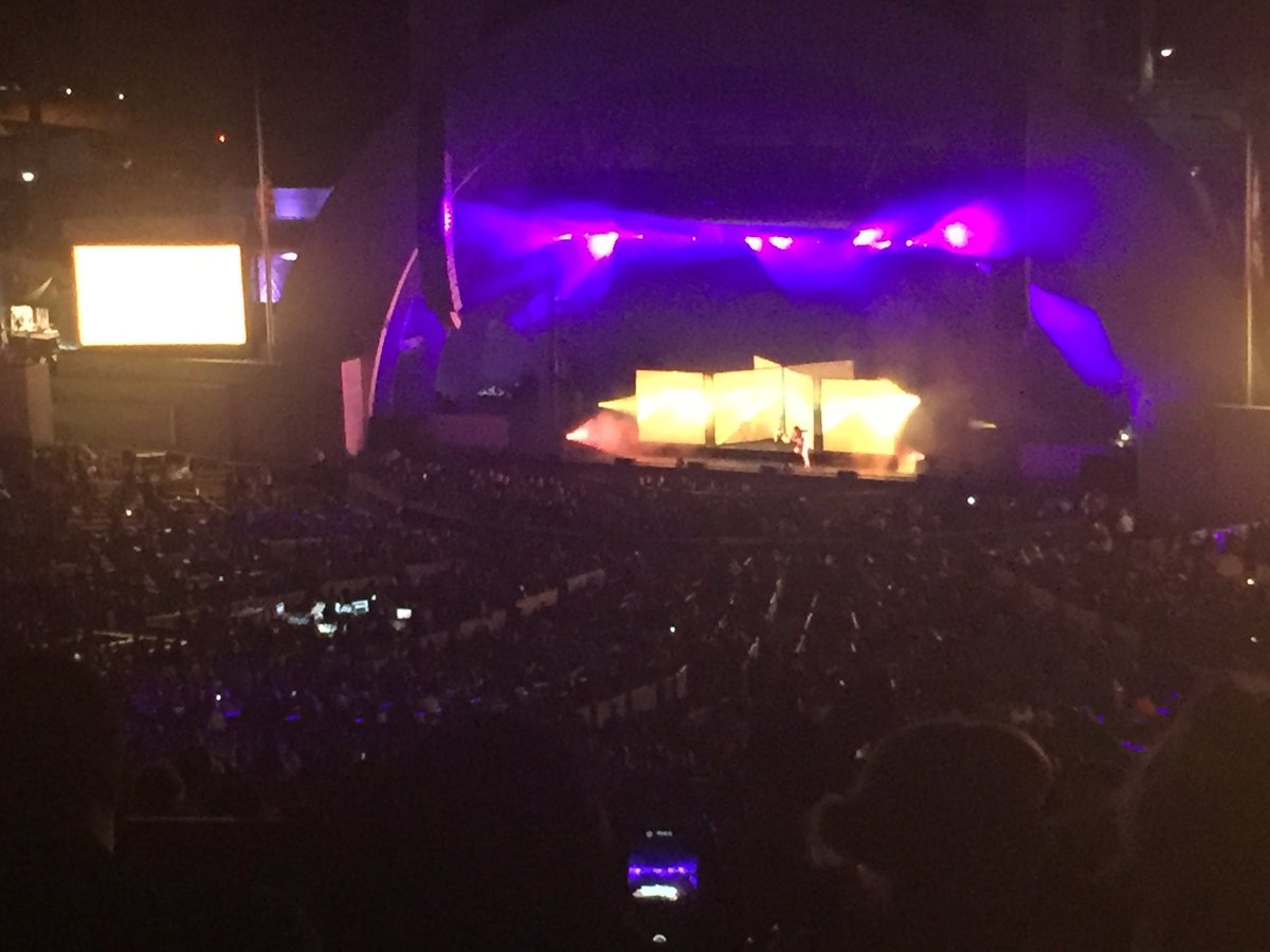 I don't want a model. I don't want a movie star. #miguelathollywoodbowl #simplethings