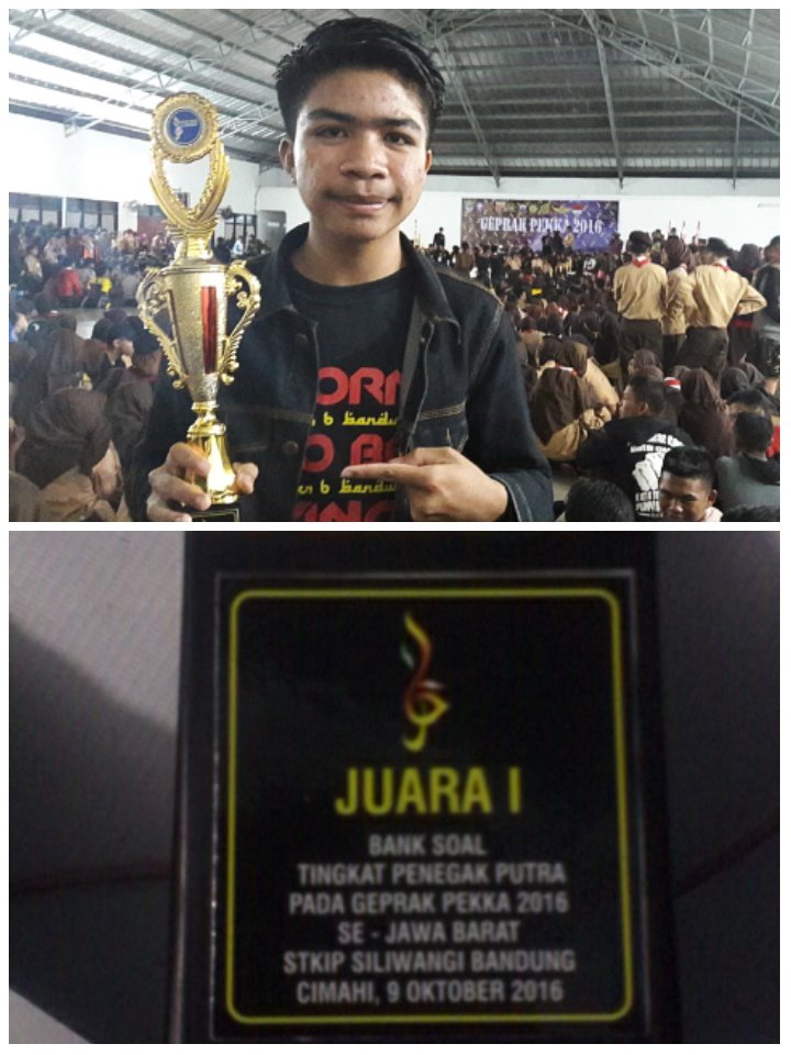 alhamdulillah berkat perjuanganku dan berkat dukungan dari kalian aku bisa memperolehnya🙌 #PramukaSmkn6Bandung