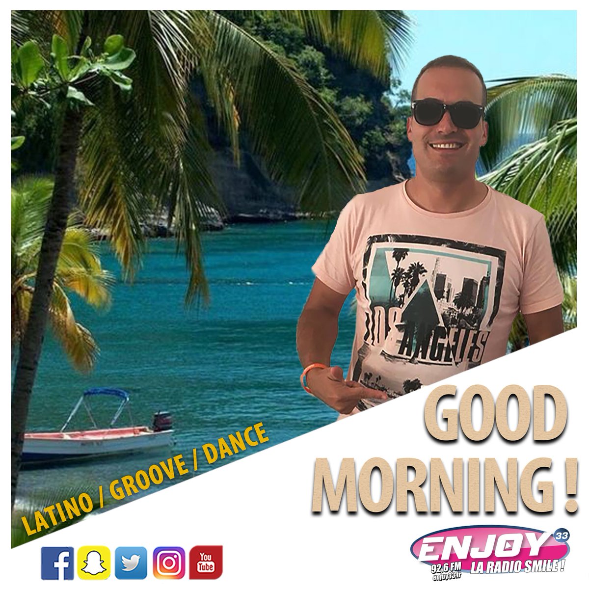 enjoy33radio's tweet photo. Goooooooooooooo pour de nouveaux très bons moments #ensemble ;) #NewWeek #Kiffs #Hits #Loisirs #Kdos #Smile https://t.co/pqv2rALCSU