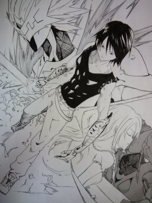 (〃'o`)ふー漫画の表紙のトーン貼りオワタ 