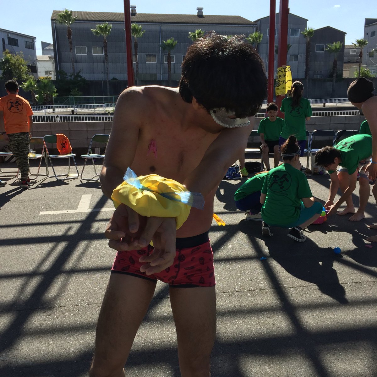 umaibou_mitome's tweet image. 珍動会は地獄絵図です。
 #珍動会