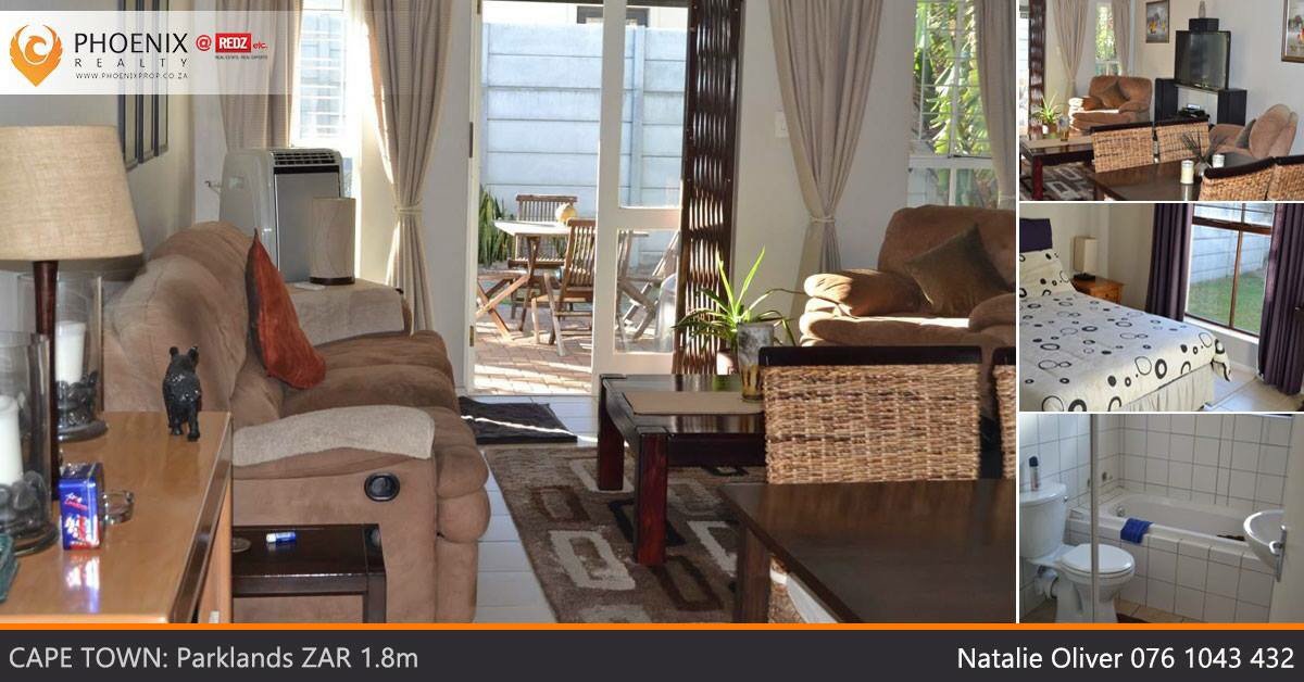 RealtyPhoenix's tweet image. FOR SALE in Parklands ZAR 1.8m

UNIQUE AND SECURE 3 BEDROOM, 2 BATHROOM HOME

Natalie Oliver 076 1043 432
Email: natalie@phoenixprop.co.za