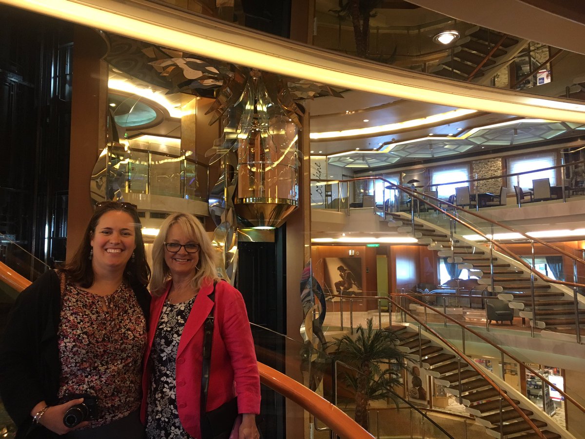 amandakendle's tweet photo. Got to spend the day on the Sea Princess with my beautiful friend @JohannaACastro who was blogger on board this year! #princessrtw #travel https://t.co/txCTQb99Gw