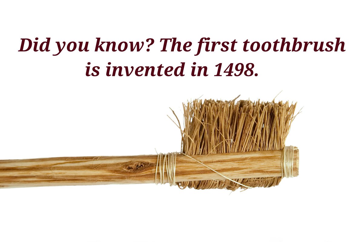 The Very First Toothbrush