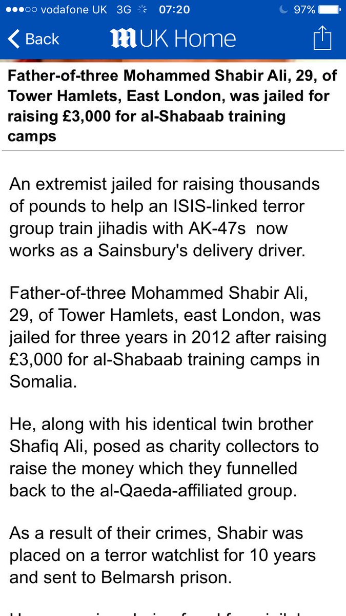 TheBlueEyedBat's tweet photo. @sainsburys @SainsburysNews suggest you rethink who you employ a bit sharpish. #IslamicState #FuckISIS https://t.co/fWZz9It470