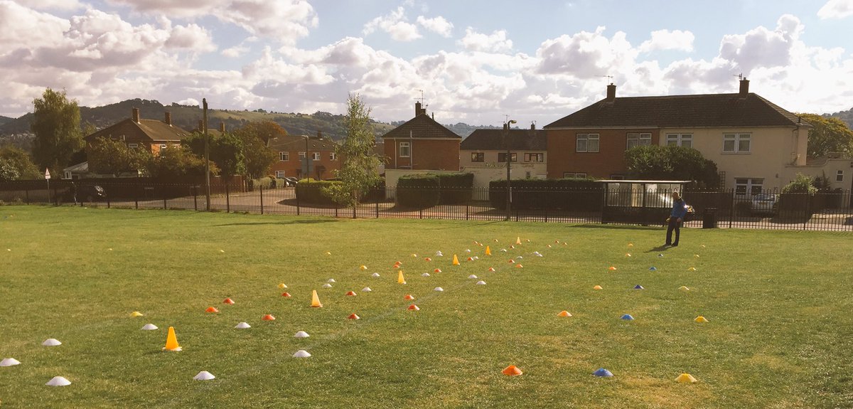 Mr Tanner ready for his KS1 lesson! #sport #coaching #stroud