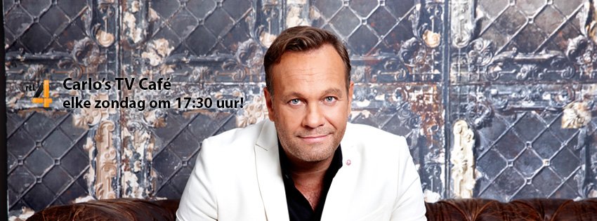 We hebben een nieuwe zendtijd! We beginnen zondag een half uurtje eerder. Om 17:30 u de aftrap van het tweede seizoen Carlo's TV Cafe!