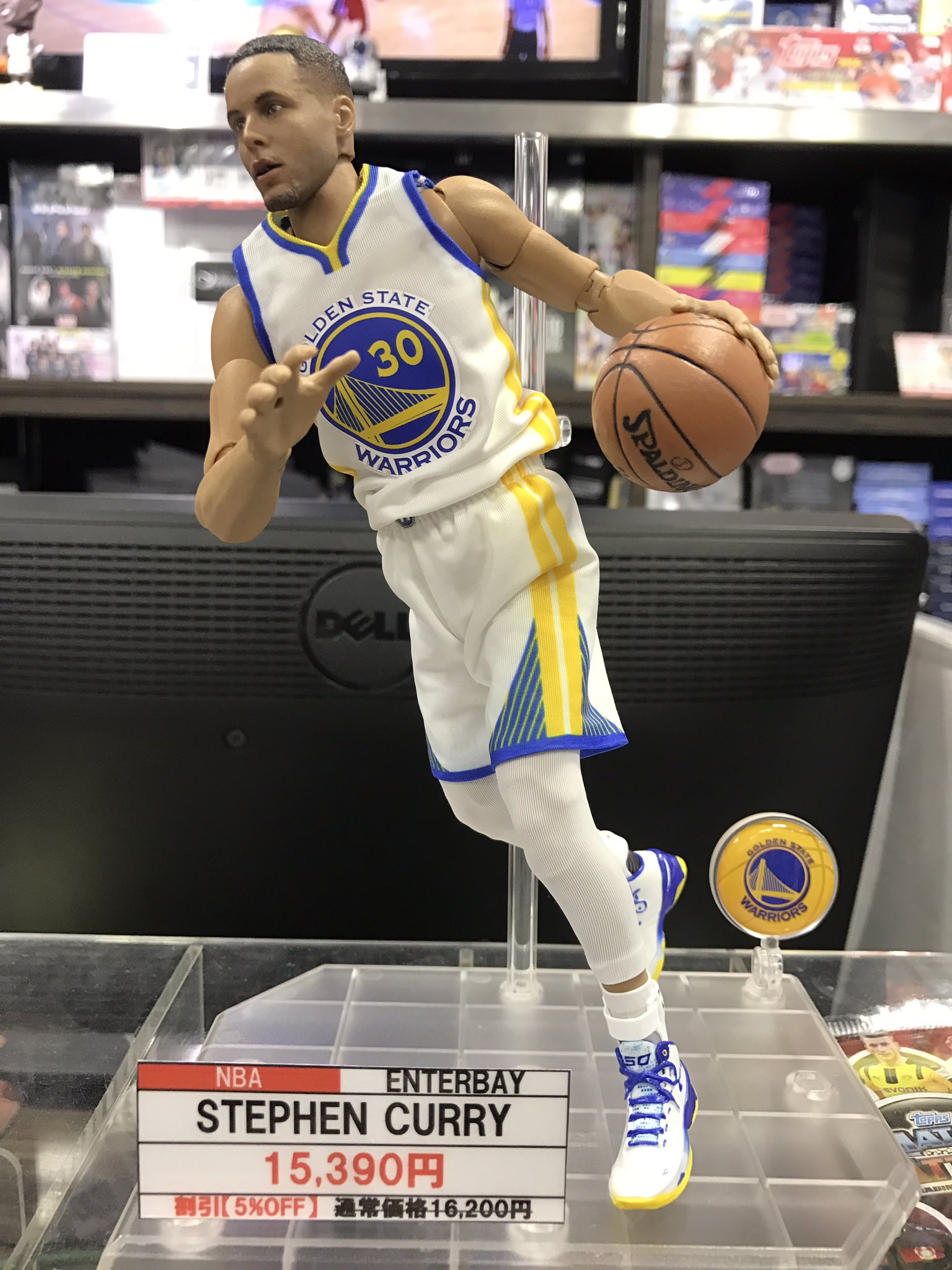 エンターベイ1/9モーションマスターピースNBA ステフィンカリー