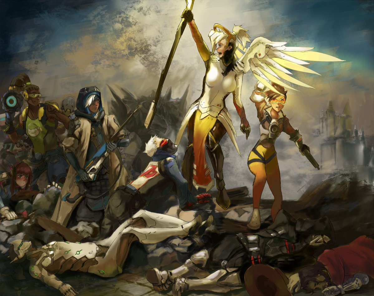 Overwatch_Esp's tweet photo. ¡Buenos días, libres jugadores/as! El mundo necesita héroes/heroínas que combatan este lunes post @BCNGamesWorld! #Let'sGo https://t.co/sUUNa6K5Jz