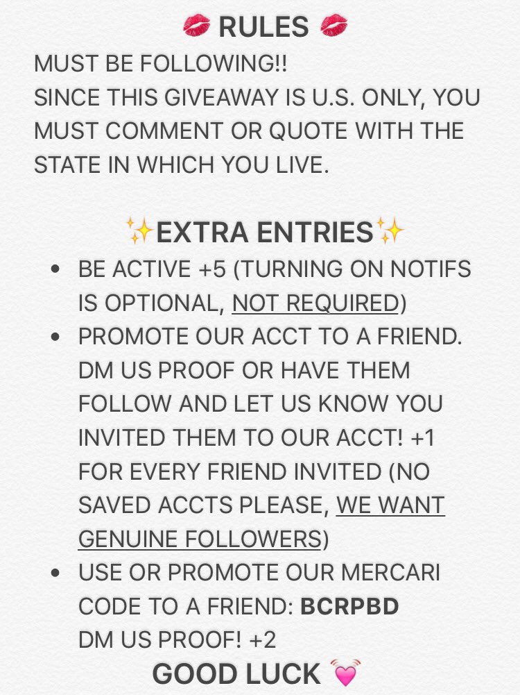 glowwqueens's tweet image. ✨✨ RT TO WIN A $20 NYX SHOPPING SPREE! U.S. ONLY // MBF // CLOSING AT 800 FOLLOWERS ✨✨
GOOD LUCK TO EVERYONE 💖