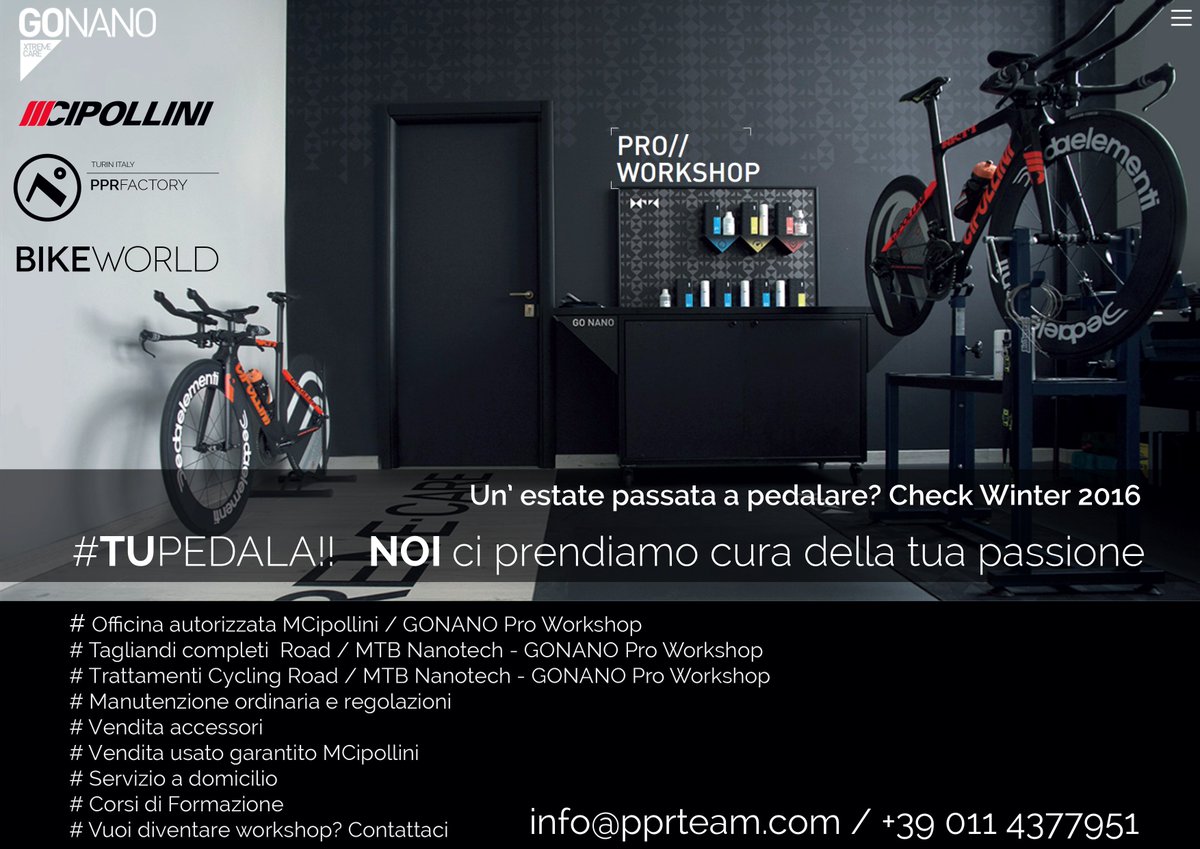 PPRTeam's tweet image. #PPRFactory #ProWorkShop | Fucina degli Dei, Officina per Giganti: 
dove nascono le idee, dove si testa la perfezione
#Gonano #MCipollini