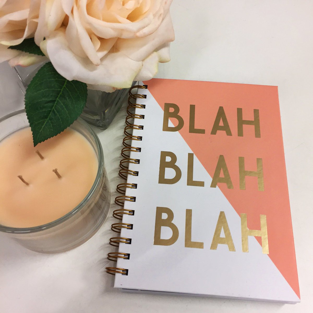 TKMaxx_UK's tweet photo. Finding it difficult to find the words after the weekend? Don't worry, this journal knows how you feel. Spot-on stationery for a steal. 📚📖📓 https://t.co/3FUasBQgck