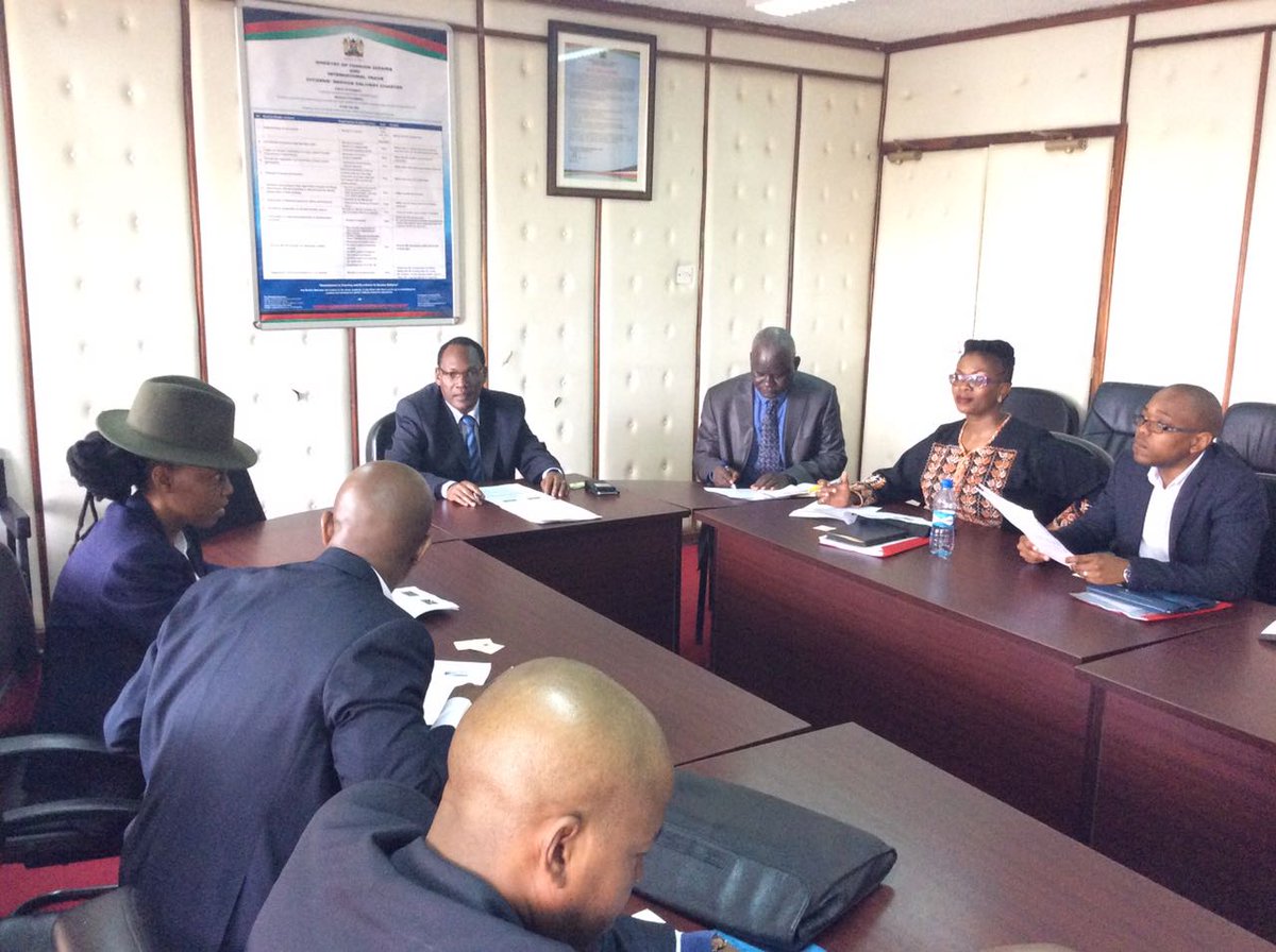 Trade_Kenya's tweet photo. PS,@Kiptoock &amp;South African officials arranging tommorrow's Kenya-South Africa Business Forum #ThinkTradeMakeItKenya https://t.co/gDouQwYQy4