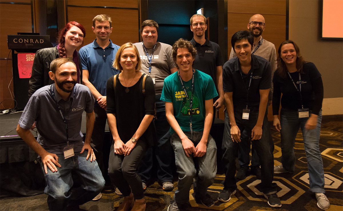 Steffibot's tweet photo. ROSCon 2016 comes to a close @OSRFoundation @chapulinaBR https://t.co/FBP0jPRYJY