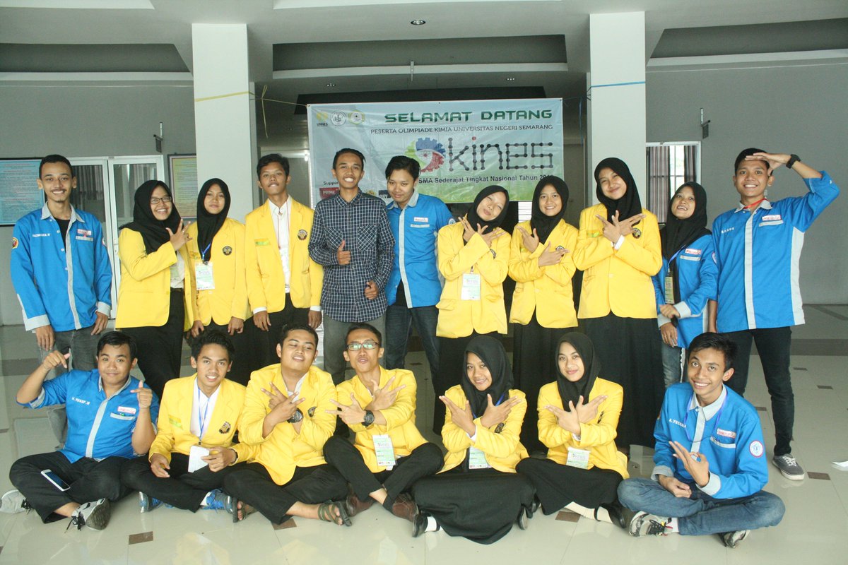 Kerjasama <a href="/HimamiaUnnes/">Himamia FMIPA Unnes</a> bersama <a href="/BEMFT_UMK/">BEM Fakultas Teknik</a> dalam rangka "OKINES" Olimpiade Kimia UNNES .