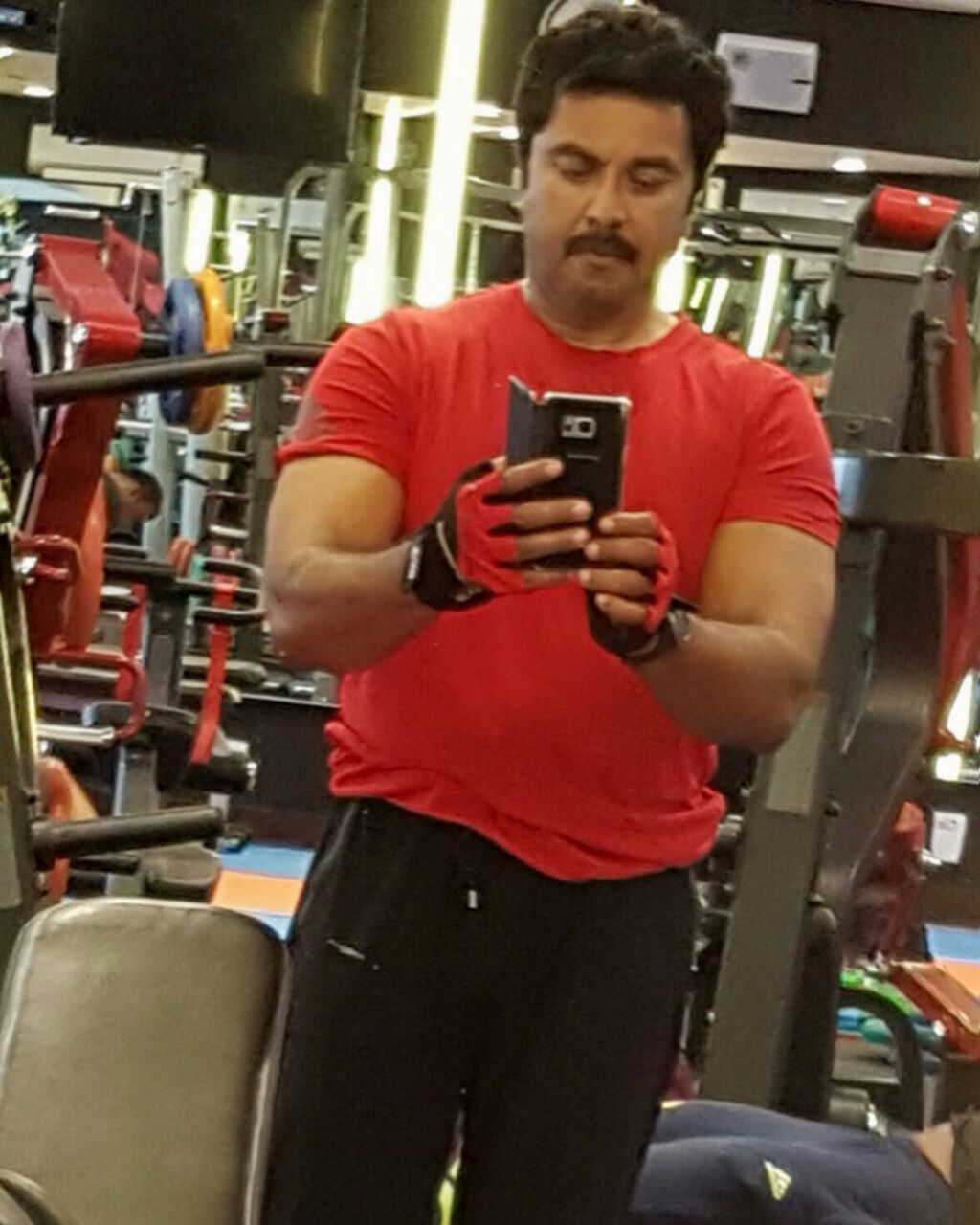 R Sarath Kumar on Twitter: "Working hard at the gym to achieve more
