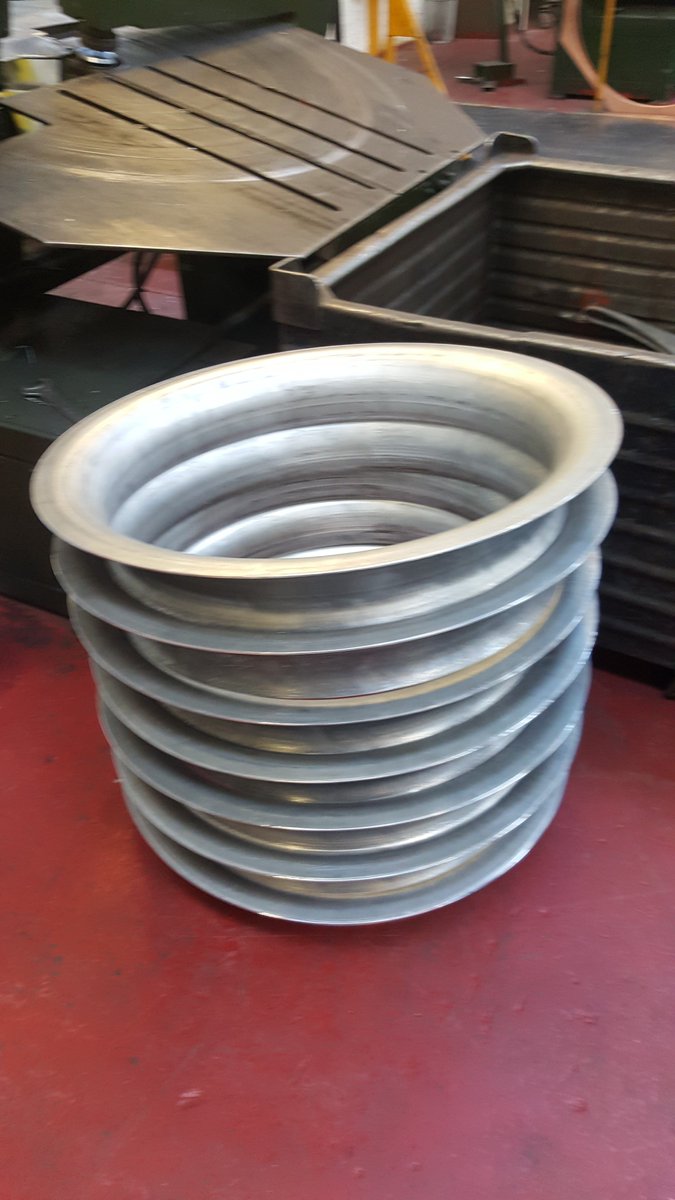 It's amazing what shapes you can spin... Check out our website metal-spinners.com #MetalSpinning #Engineering