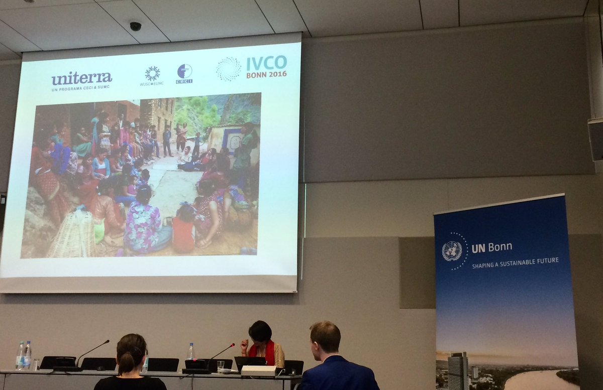 #Uniterra presenting at #ICVO2016 on the role of #volunteers in fragile development contexts <a href="/WorldUniService/">WUSC - EUMC</a> <a href="/CECI_Canada/">CECI</a> <a href="/UNVolunteers/">UN Volunteers</a>