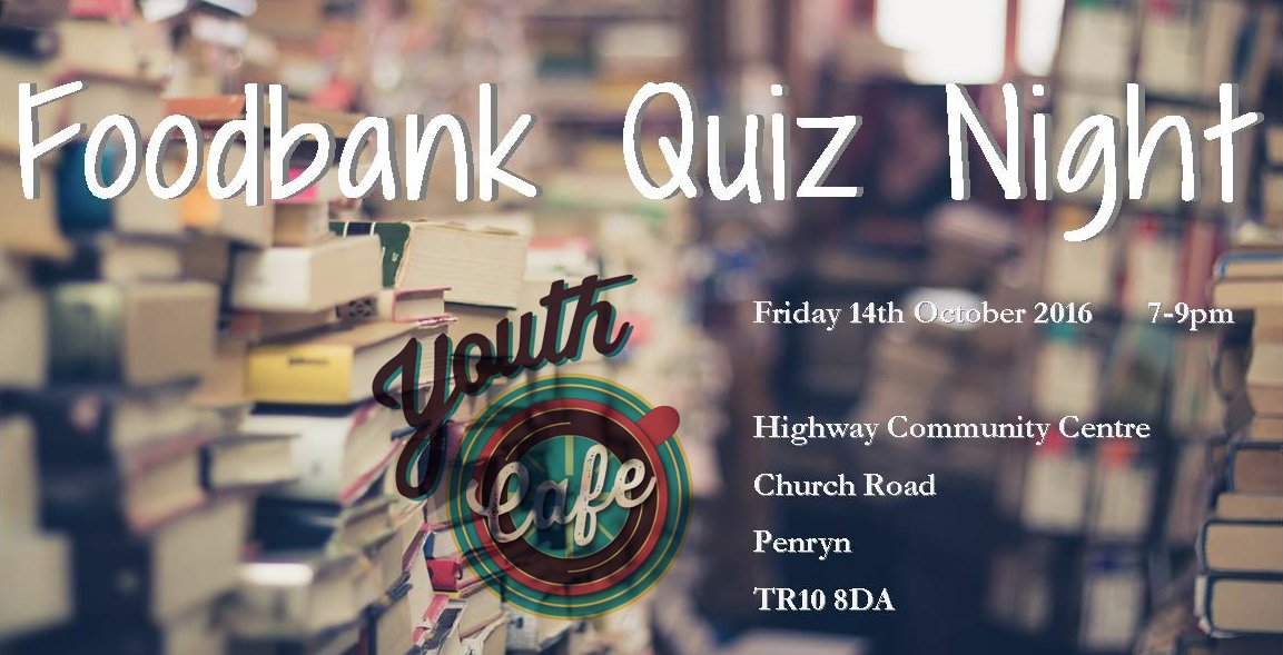 We're helping make this happen! £2 a person. Teams 6 max. Fri 14 Oct. No need to book ahead; doors open 6.45pm. Refreshments available.