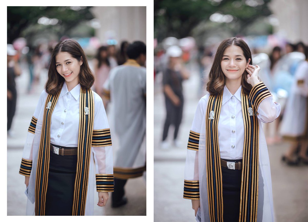 hiiarbonlang's tweet photo. วี วิโอเลต จบคณะนิเทศศาสตร์ จุฬาฯแล้ว ดีงามต่อใจมาก ๆ 😍 (Narciszusz Narci) #CUgrad2015 https://t.co/AA1bmEGUZG