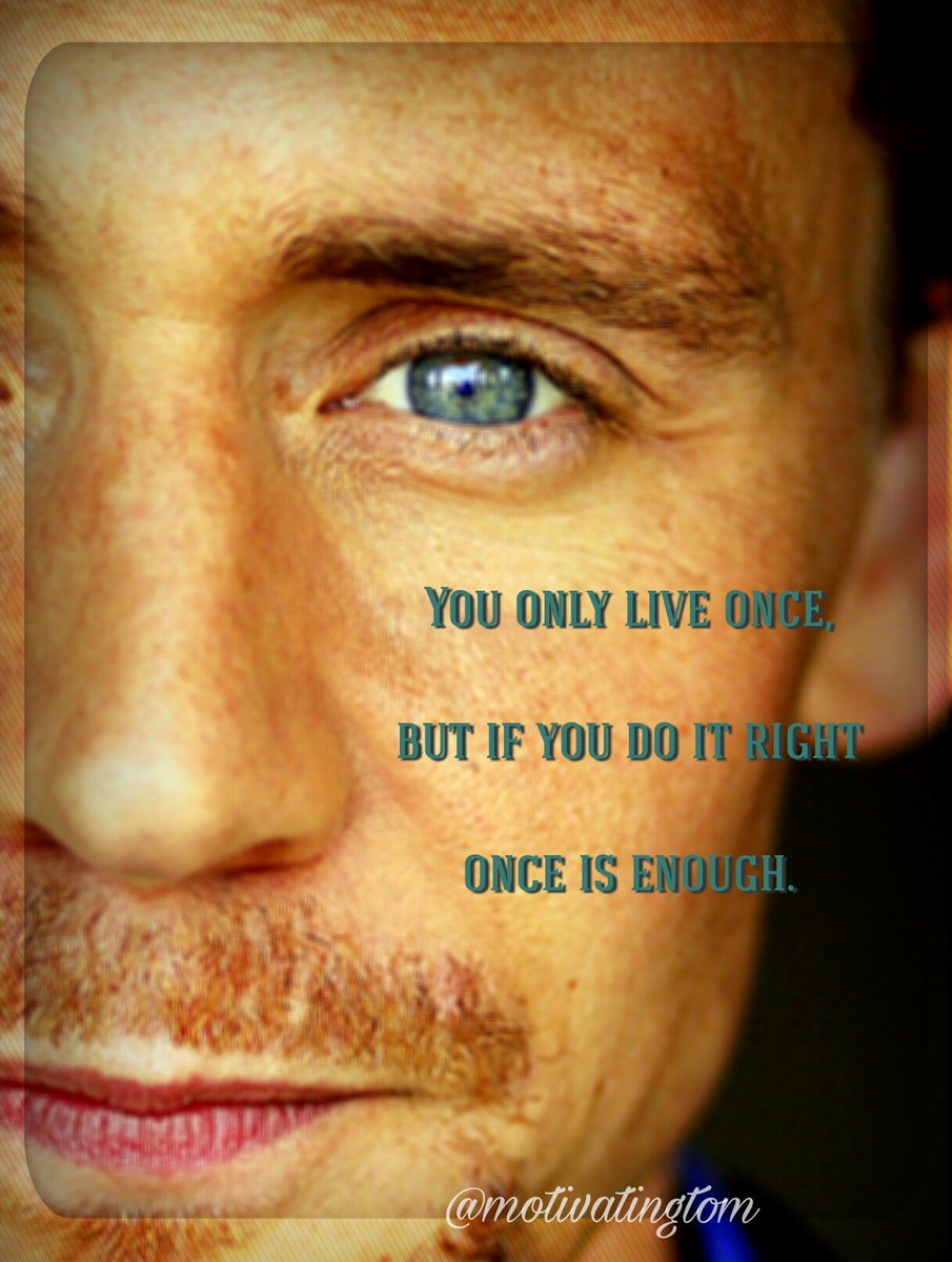 motivatingtom's tweet photo. #MotivationMonday #TomHiddleston https://t.co/s2f7WoF55i