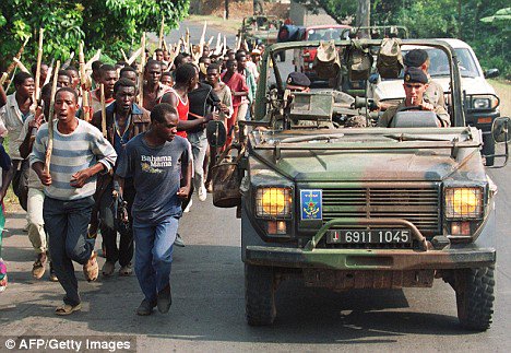 aasiimwe's tweet photo. This is what President @PaulKagame means by "The French should be in dock" as regards their role in Genocide https://t.co/9YZ3IXj1I4