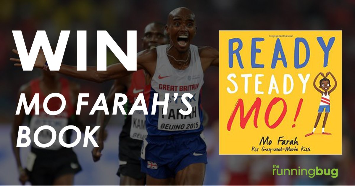 TheRunningBug's tweet image. Be in with a chance of winning @Mo_Farah's children's book, #ReadySetMo. Like and retweet!