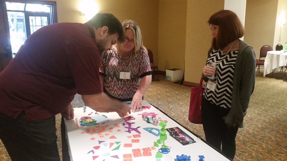 mimioSTEM's tweet photo. . @tweetcpalms director showing off the #Pythagorean Proof kit after our presentation at #16FallFAMS. Thanks for having us! #3dprint #3d4edu https://t.co/8Y7ifHcpHP