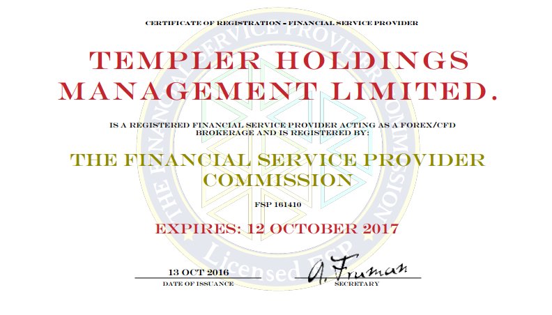 TemplerFX's tweet image. We're FSPL regulated now