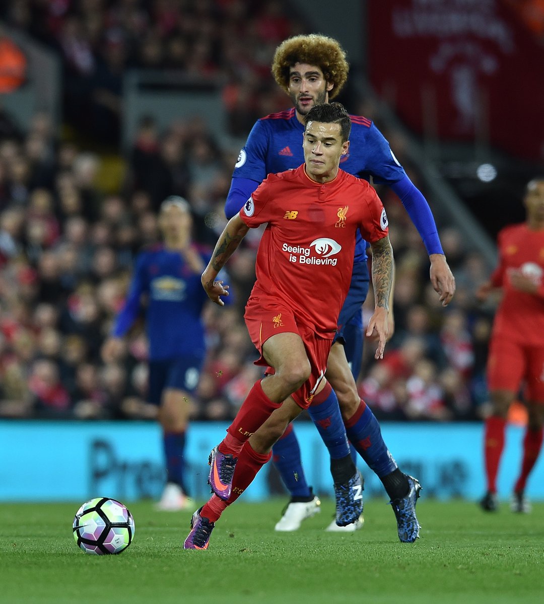 Footballtweet's tweet photo. Full time at Anfield: Liverpool 0 - 0 Manchester United. Red Monday didn't exactly live up to expectations did it? #LFC #MUFC https://t.co/63v52HuuxA