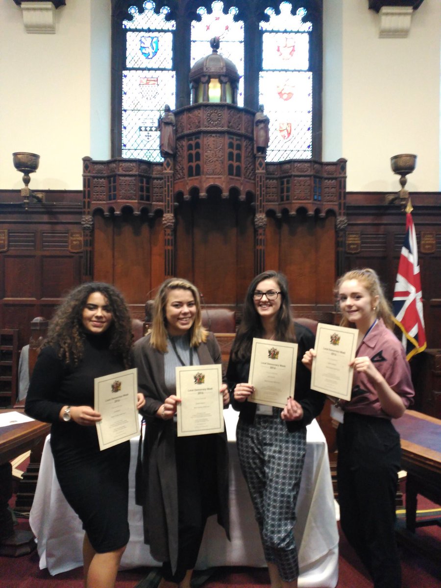 WCA6thForm's tweet photo. Our WCSF team were excellent, with Molly winning best speaker for the team. Thank you @coventrycc! #debate #interject #councilhouse https://t.co/dCOSPiUdMN