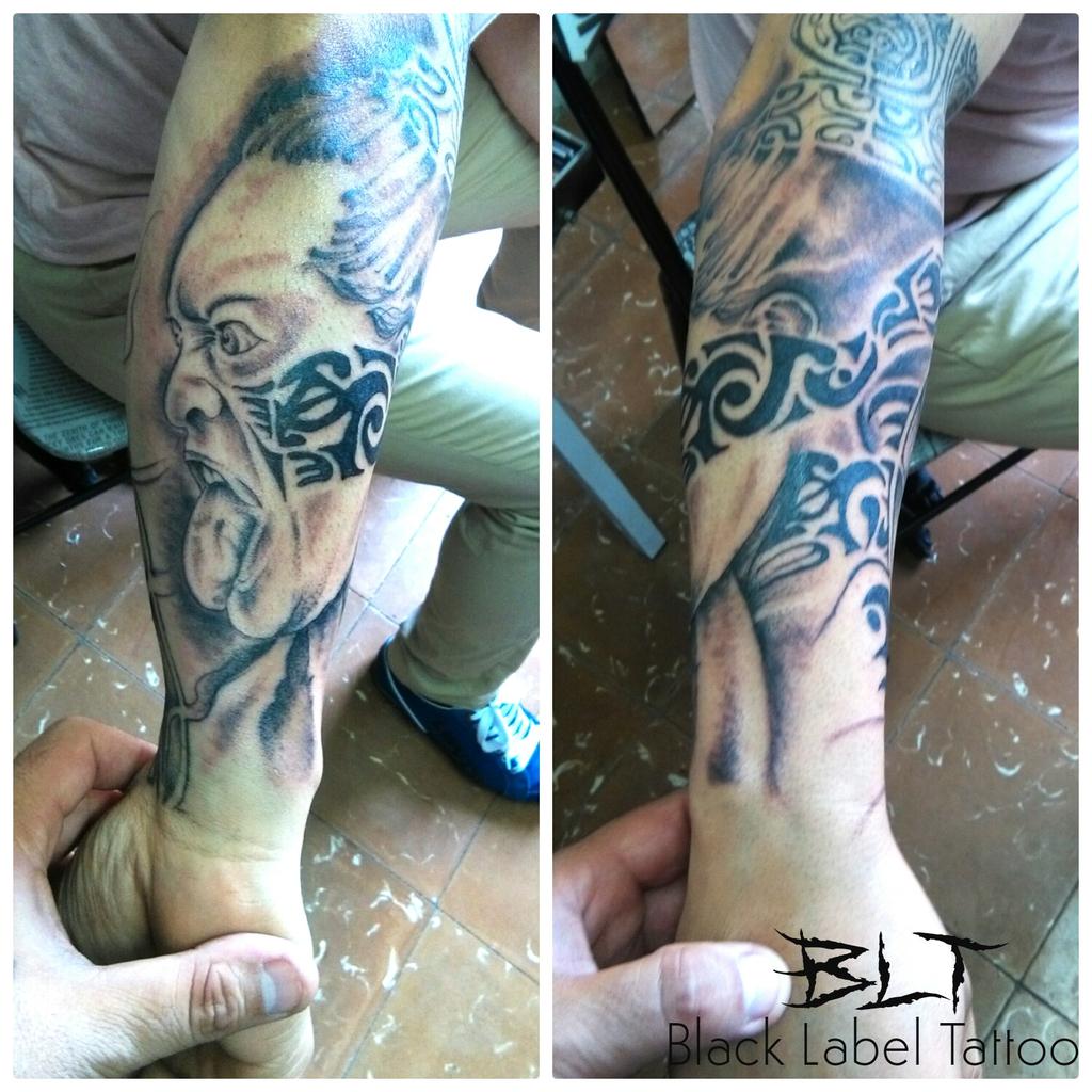 First sleeve piece Raven done by Elizabeth Andrus Black Label Tattoo in  Frederick MD  rtattoos