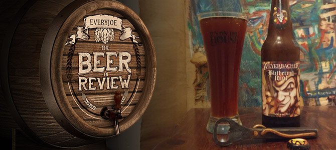 bertsbetterbeer's tweet photo. .@Weyerbacher Blithering Idiot is today's #BeerInReview. Nick became its namesake by the end of it. https://t.co/TaDaurPMO5 https://t.co/KsXHblwXxm