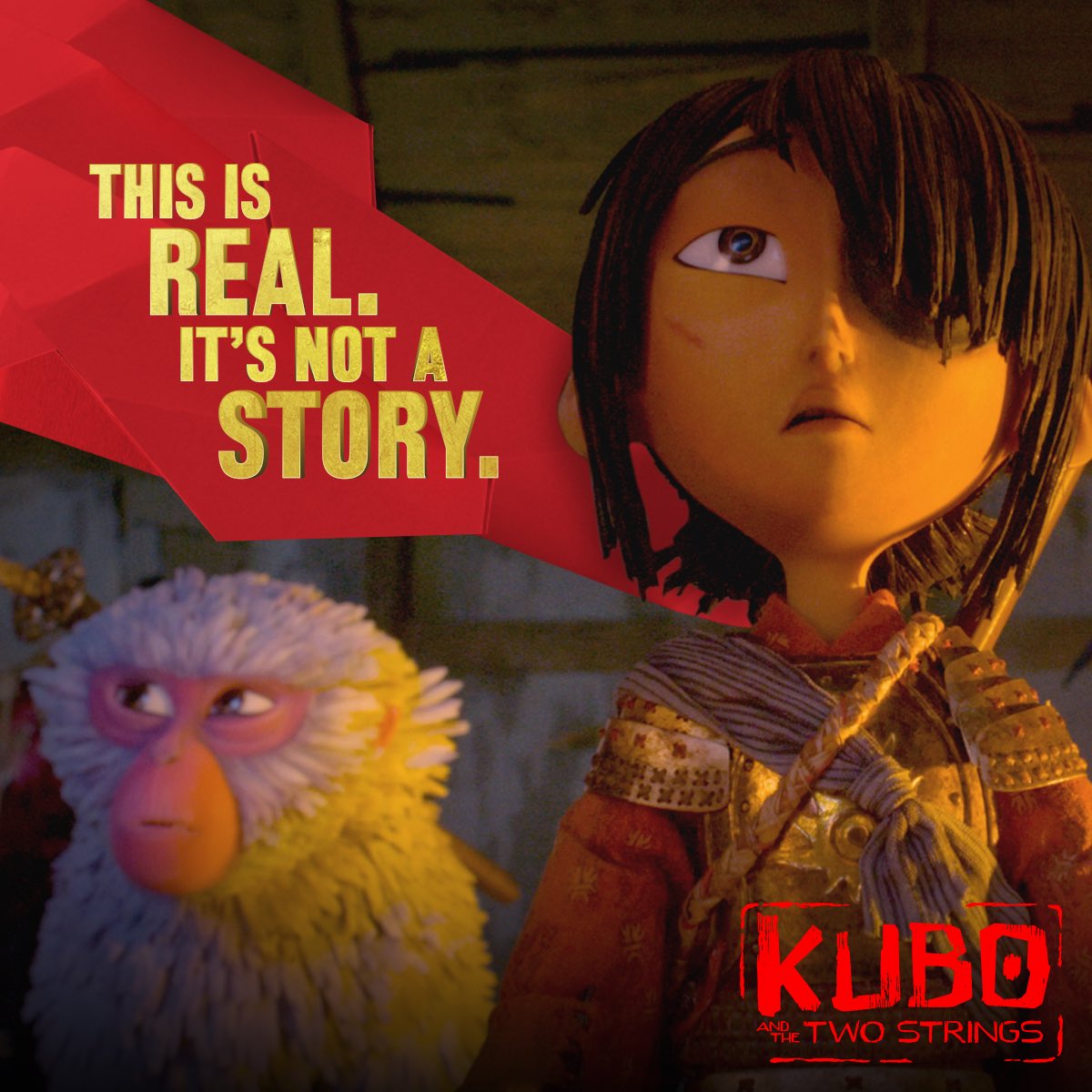 kubothemovie's tweet photo. Some truths are hard to believe. Experience Kubo's story on Digital HD Nov 8 and Blu-ray™ Nov 22. https://t.co/d6F9iLITEz