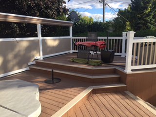 abmsarnia's tweet photo. Beautiful backyard addition all in @vekaolp. Installed by local contractor Brian Boucher. #Veka #PVCdecking #PVCrailing #PVCfencing. https://t.co/SfiqdDU6UZ