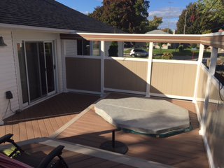 abmsarnia's tweet photo. Beautiful backyard addition all in @vekaolp. Installed by local contractor Brian Boucher. #Veka #PVCdecking #PVCrailing #PVCfencing. https://t.co/SfiqdDU6UZ