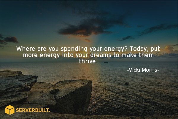 Serverbuilt's tweet image. Where are you spending your energy?.. #serverbuilt #speedoptimized