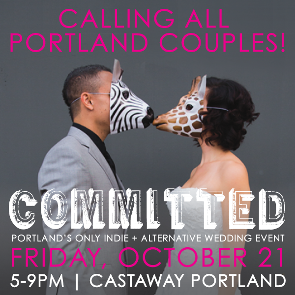 beinspiredpr's tweet photo. Calling all #PNW couples! Check out Portland's ONLY Indie + Alternative wedding event #committedpdx! Visit https://t.co/fltgR2cDoG! https://t.co/2Wzfqc1a2E