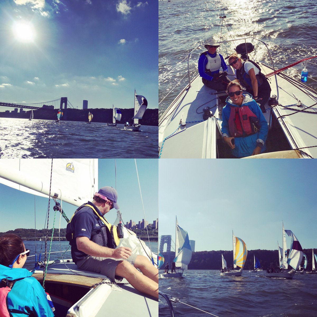 BaretzBrunelle's tweet photo. What a beautiful weekend for Sailing for Scholars 2016 – @HudsonRiverSail raised over $200,000 for their youth programs! #GoKels #BBSetsSail https://t.co/K9Uox45baO