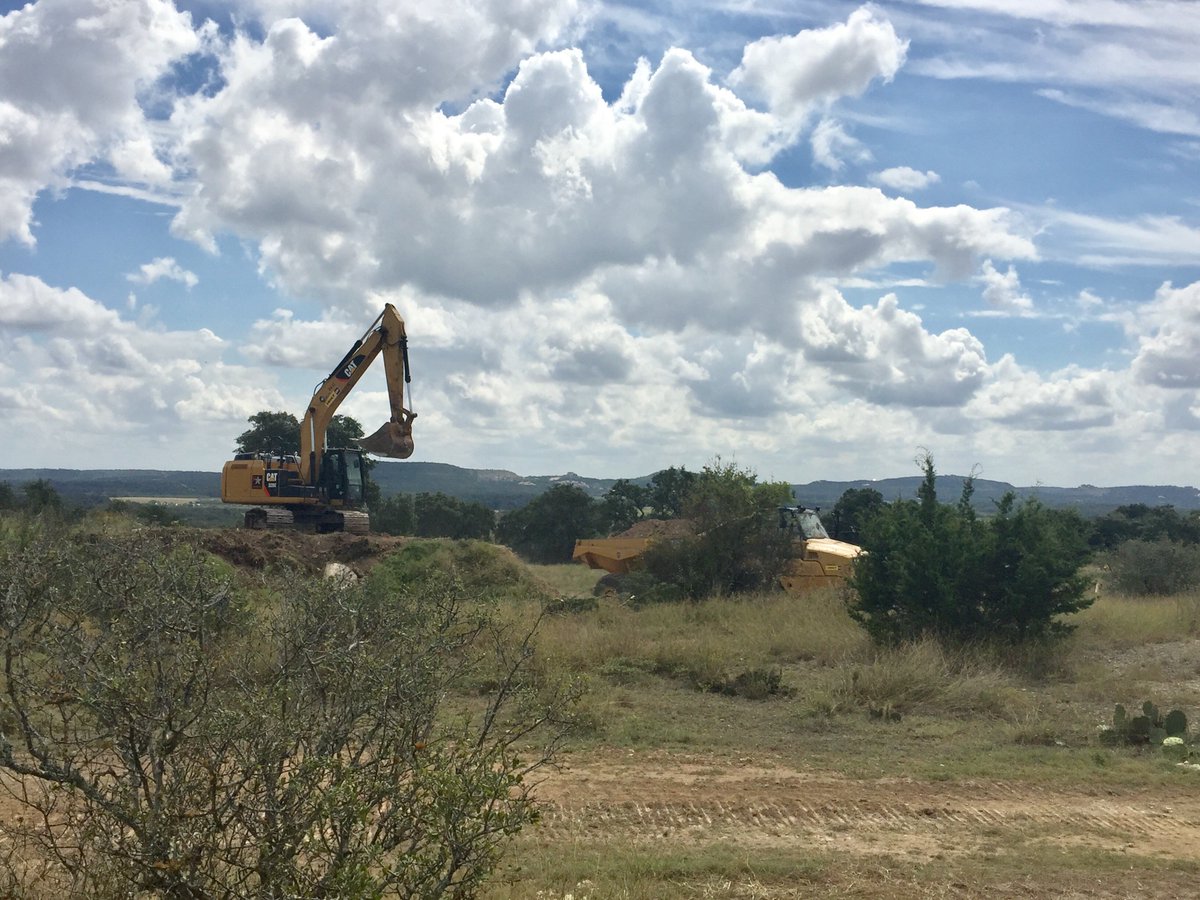MonticelloSA's tweet photo. #JohnsonRanch - the new amenity center has broken ground! Can't wait for this beautiful area to be complete! https://t.co/BiEsxFwfHX