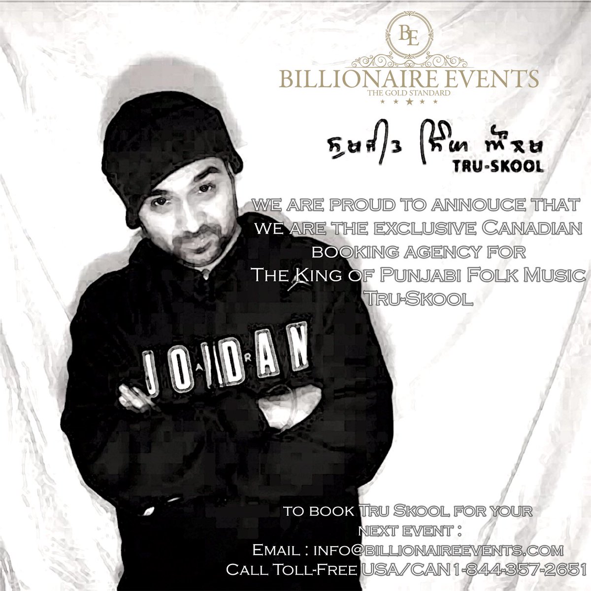 billionairevnts's tweet image. As promised we r excited to exclusively bring the king of punjabi folk music to Canada! @TruSkoolUK
For Bookings info@billionaireevents.com