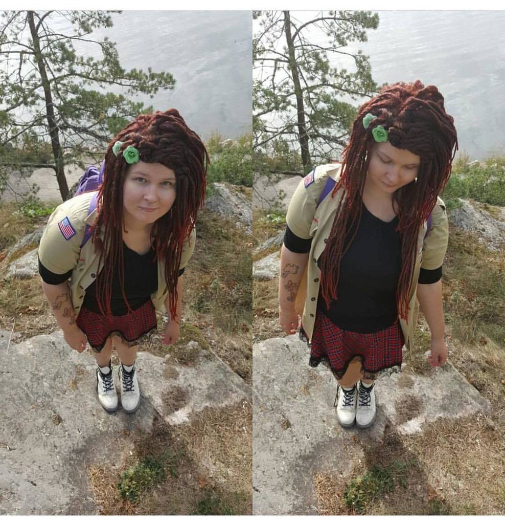 lushwigs's tweet photo. The cute @russintuss In Lush style: Warrior Princess 😍 #lushwigs #dreadwig #cutehair #gorgeoushair - https://t.co/m9oy5s6SA9 ❤️ https://t.co/aDomTCc4Nd