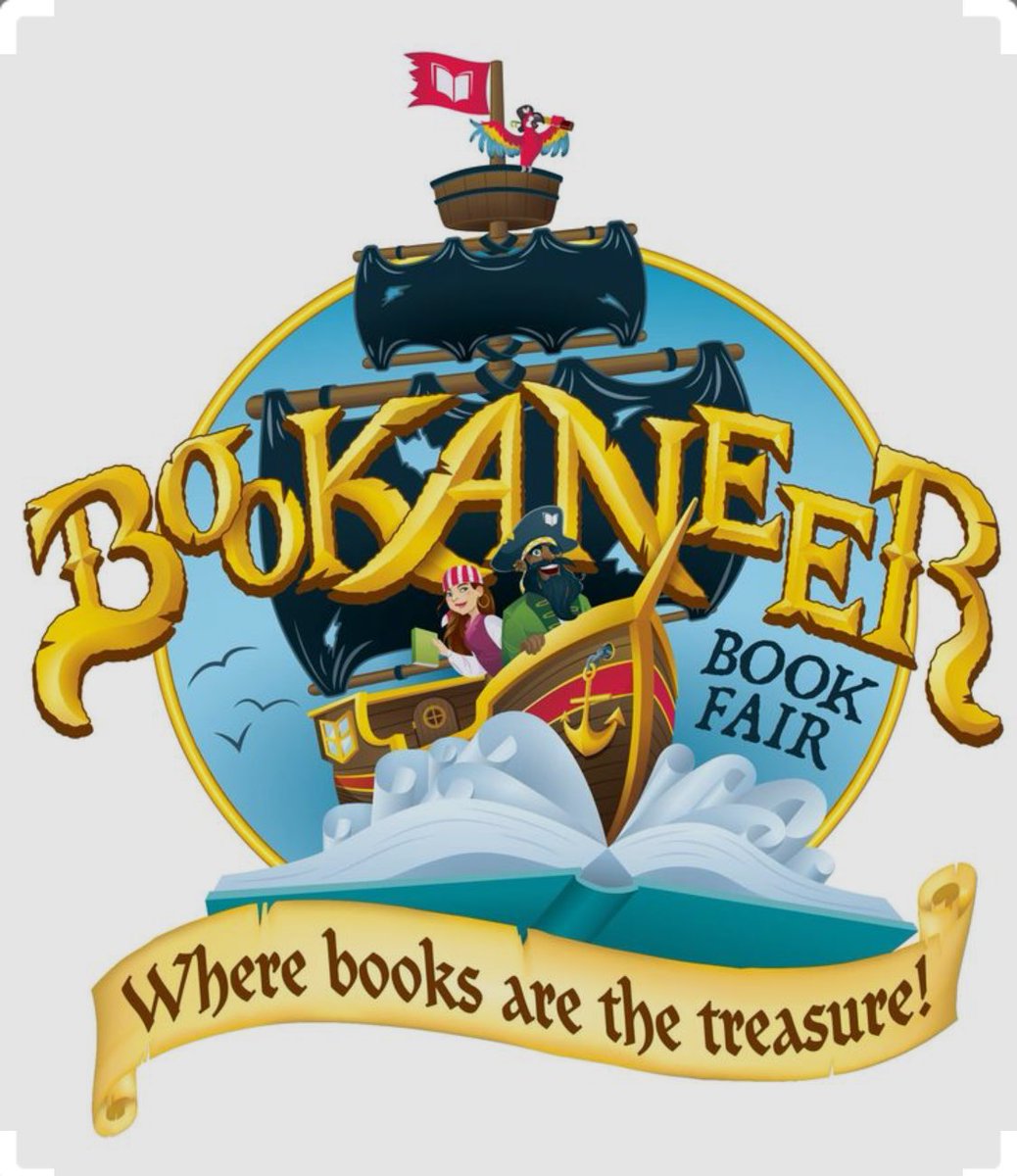 TraceyYearick's tweet photo. Ahoy, Me Hearties! Don't walk the plank, come to our Scholastic Book Fair next week, 10/24-10/27. All purchases benefit our school Library! https://t.co/qfFnM1W8t7