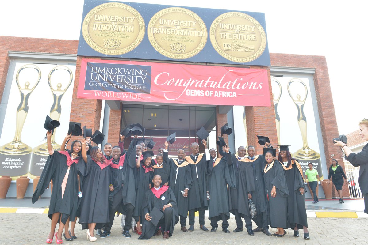 Limkokwing_BW's tweet photo. The most anticipated ceremony wil b celebrated under the theme;“The Future Is Now In Your Hands”#highlyadaptive #highlycompetitivegrads https://t.co/aq6OYaJnYa