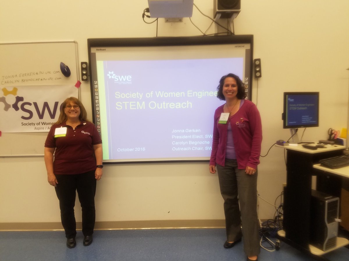 cbgnch's tweet photo. Getting ready for our @swetalk STEM Outreach presentation w/ @JonnaGerken #ctstem16 https://t.co/0xLVgpNMPw