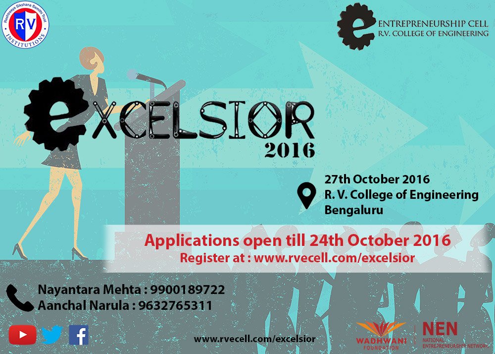 ecell_rvce's tweet photo. #Excelsior2016 #IdeaEvaluationBootcamp
"Ideas are easy,Implementation is hard"
The implementation happens here...@ecell_rvce https://t.co/PfrMqPcqC1