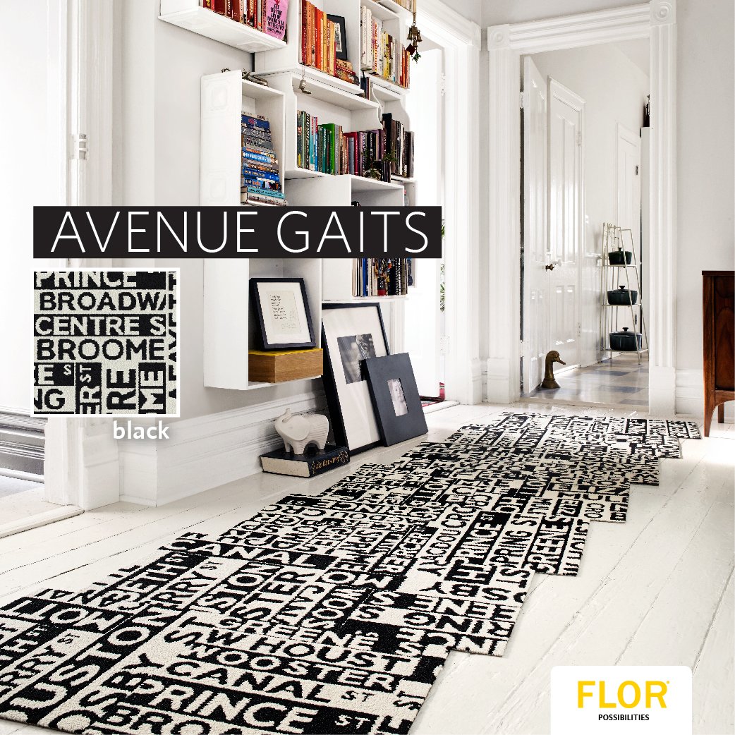 TappetoInterior's tweet photo. Añade una actitud moderna a cualquier habitación al estilo Nueva York con este llamativo diseño. Es una mezcla de colores de alto contraste. https://t.co/qssaAn89b7