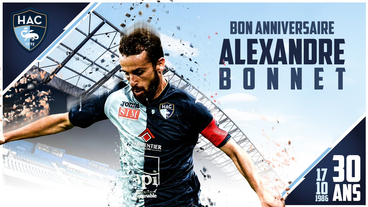 HAC_Foot's tweet photo. 30 ans pour Alexandre Bonnet aujourd'hui ! Joyeux anniversaire ! 🎈🎈🎈 https://t.co/C4tdBaCeY4